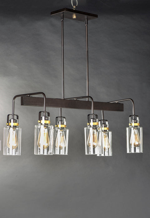 Maxim 30177 Magnolia 6-lt 32" Pendant