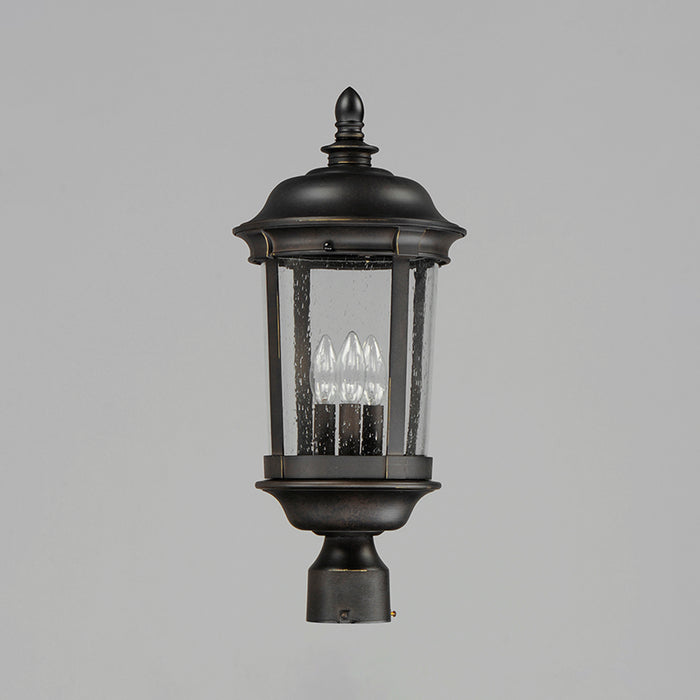 Maxim 3021 Dover DC 3-lt 21" Tall Outdoor Pole/Post Lantern