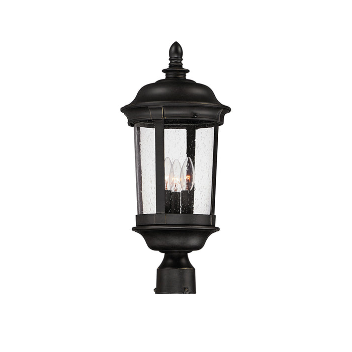 Maxim 3021 Dover DC 3-lt 21" Tall Outdoor Pole/Post Lantern