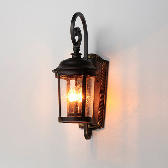 Maxim 3024 Dover DC 3-lt 25" Tall Outdoor Wall Lantern