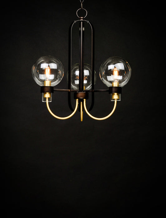 Maxim 30515 Bauhaus 3-lt 20" Chandelier