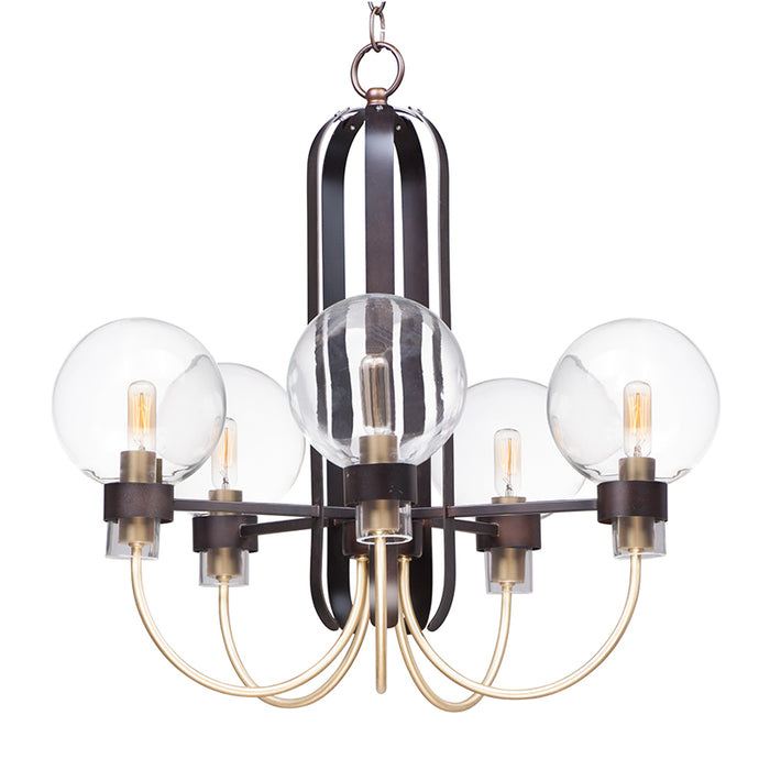 Maxim 30516 Bauhaus 5-lt 24" Chandelier