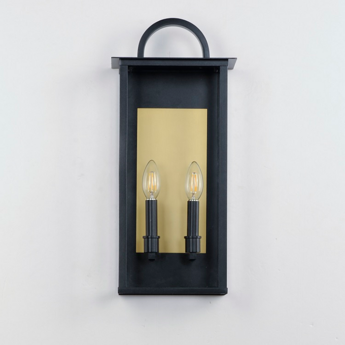 Maxim 30754 Manchester 2-lt 20" Tall Outdoor Wall Sconce