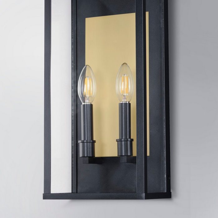 Maxim 30754 Manchester 2-lt 20" Tall Outdoor Wall Sconce