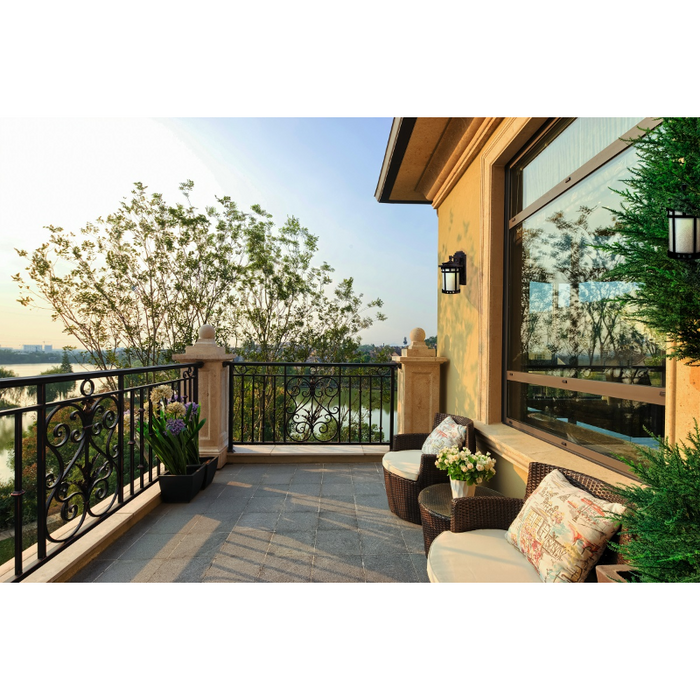 Maxim 3143 Santa Barbara Dark Sky 1-lt 13" Tall Outdoor Wall Lantern