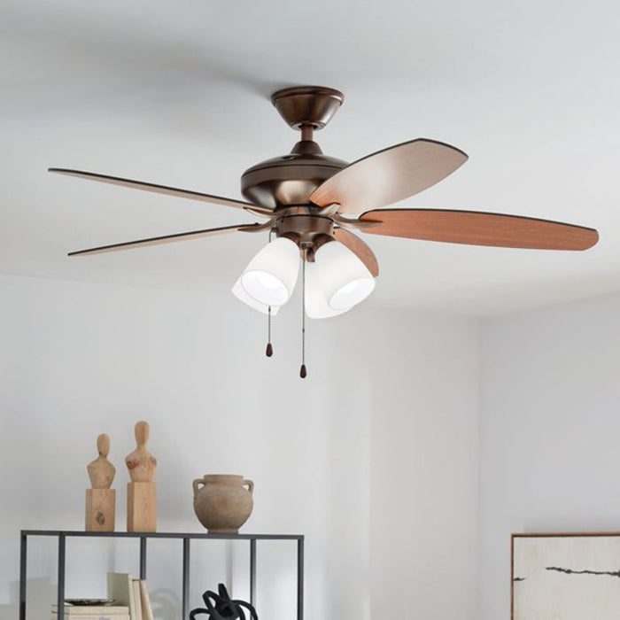 Kichler 330162 Renew Premier 52" Ceiling Fan with LED Light Kit