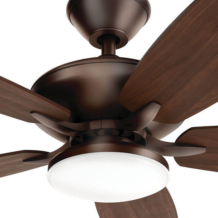 Kichler 330163 Renew Designer 52" Outdoor Ceiling Fan with LED Light Kit