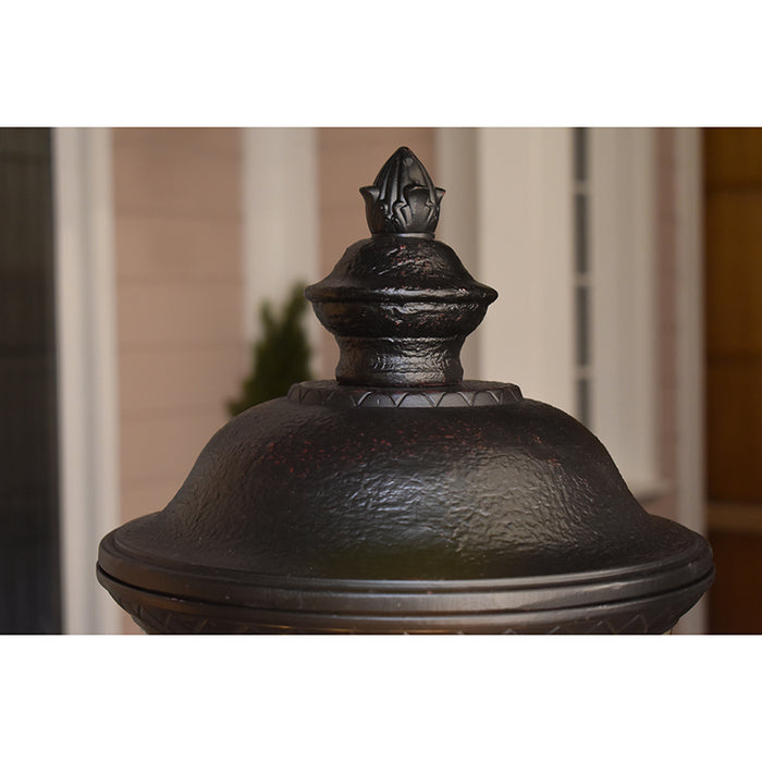 Maxim 3420 Carriage House DC 3-lt 27" Tall Outdoor Pole/Post Lantern