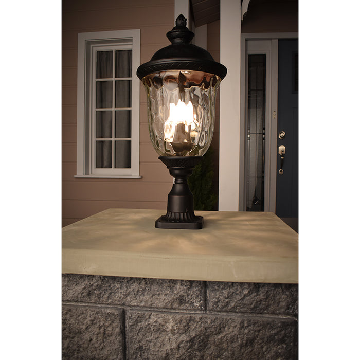 Maxim 3420 Carriage House DC 3-lt 27" Tall Outdoor Pole/Post Lantern