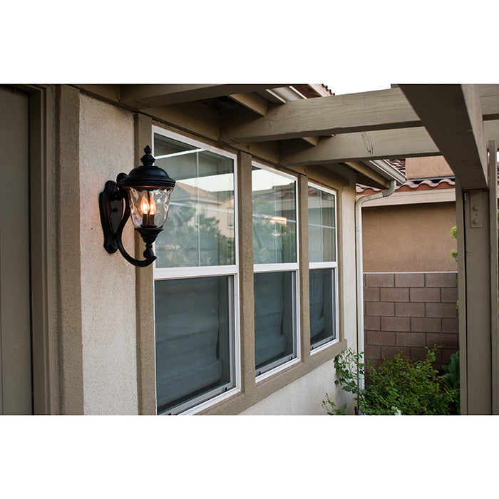 Maxim 3423 Carriage House DC 2-lt 20" Tall Outdoor Wall Lantern