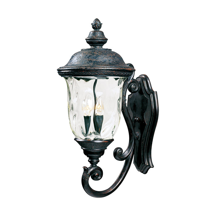 Maxim 3424 Carriage House DC 3-lt 27" Tall Outdoor Wall Lantern