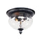 Maxim 3429 Carriage House DC 2-lt 12" Outdoor Ceiling Mount