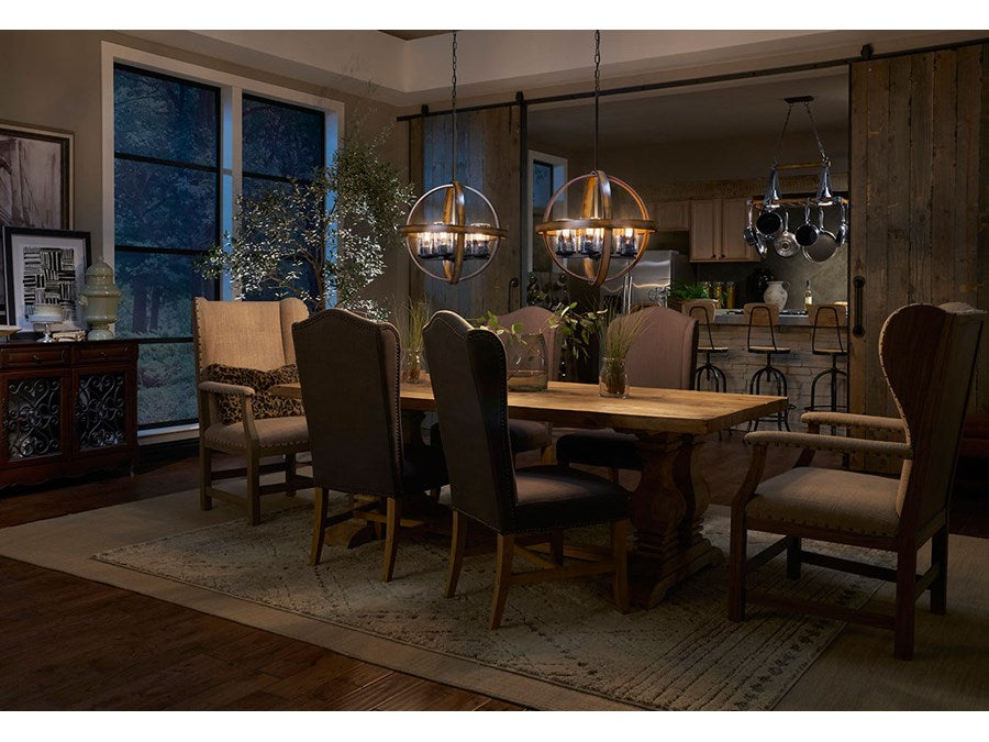 Kichler Barrington 2-lt Lighted Pot Rack