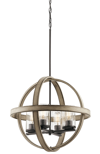 Kichler Barrington 4-lt ORB Pendant