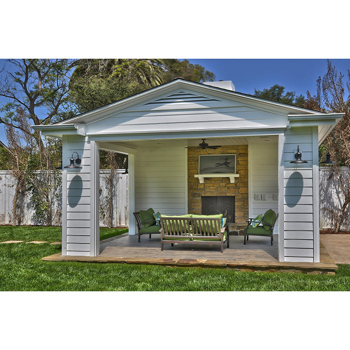 Maxim 35001 Wharf 1-lt 12" Tall Outdoor Wall Lantern