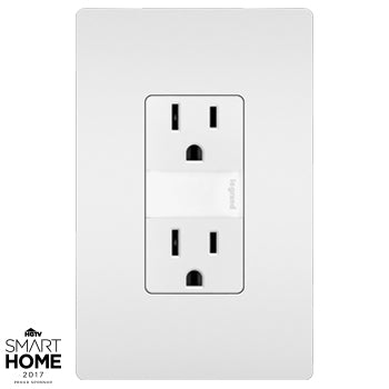 White w/ Wall Plate 