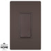 Dark Bronze Switch w/ Wall Plate