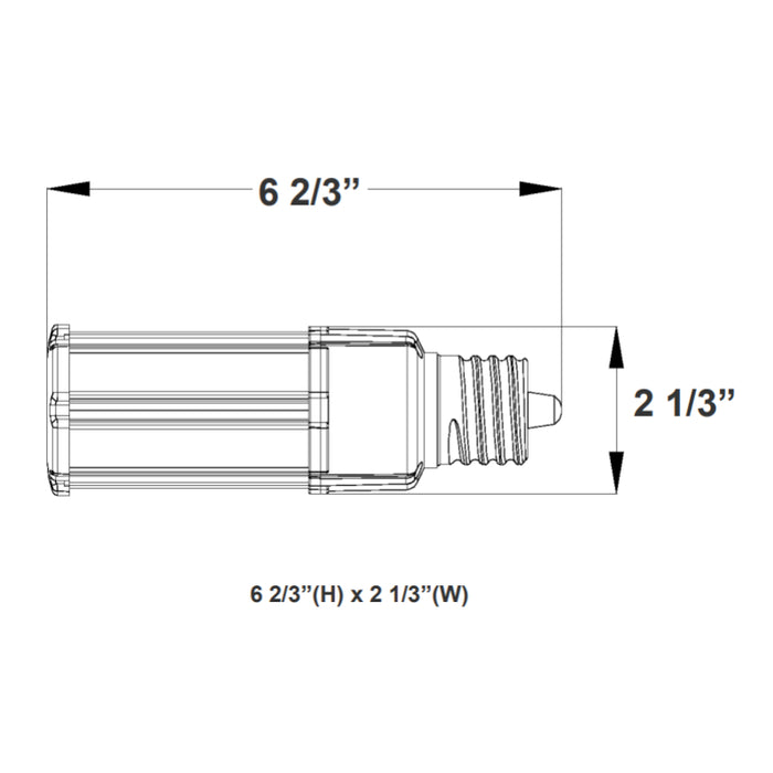 Westgate CL-EHL 36W LED Corn Bulb, E26 Base, 3000K