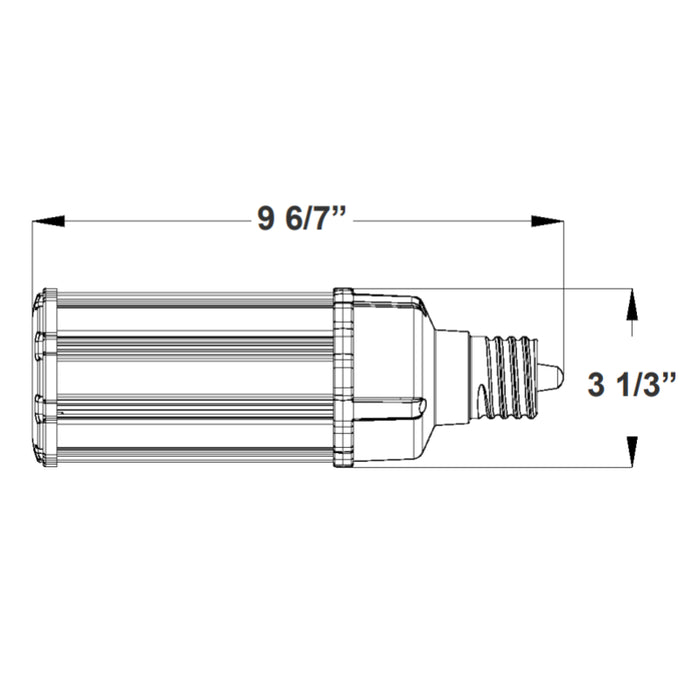 Westgate CL-EHL 45W LED Corn Bulb, E39 Base, 5000K