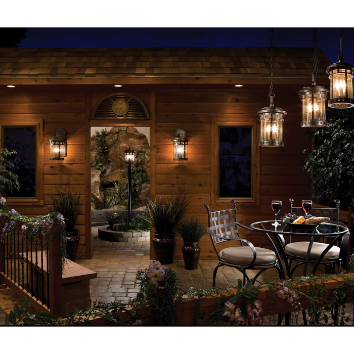 Maxim 40039 Santa Barbara VX 3-lt 11" Outdoor Hanging Lantern