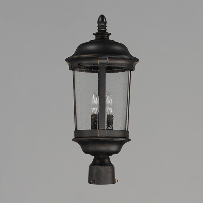 Maxim 40091 Dover VX 3-lt 21" Tall Outdoor Pole/Post Lantern