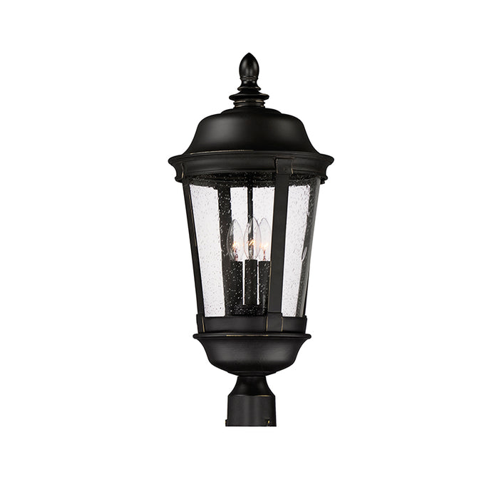 Maxim 40092 Dover VX 3-lt 26" Tall Outdoor Pole/Post Lantern