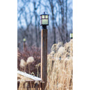Maxim 4055 Coldwater 1-lt 12" Tall Outdoor Pole/Post Lantern