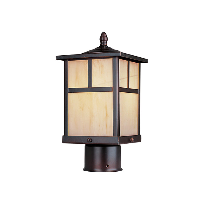 Maxim 4055 Coldwater 1-lt 12" Tall Outdoor Pole/Post Lantern
