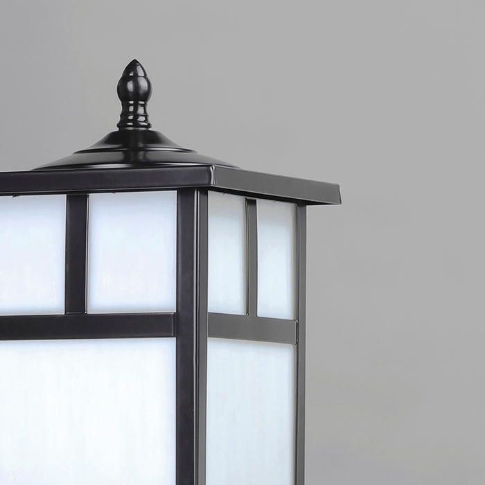 Maxim 4055 Coldwater 1-lt 12" Tall Outdoor Pole/Post Lantern