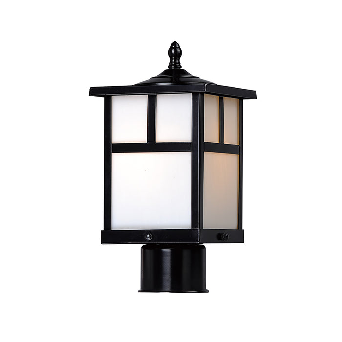 Maxim 4055 Coldwater 1-lt 12" Tall Outdoor Pole/Post Lantern