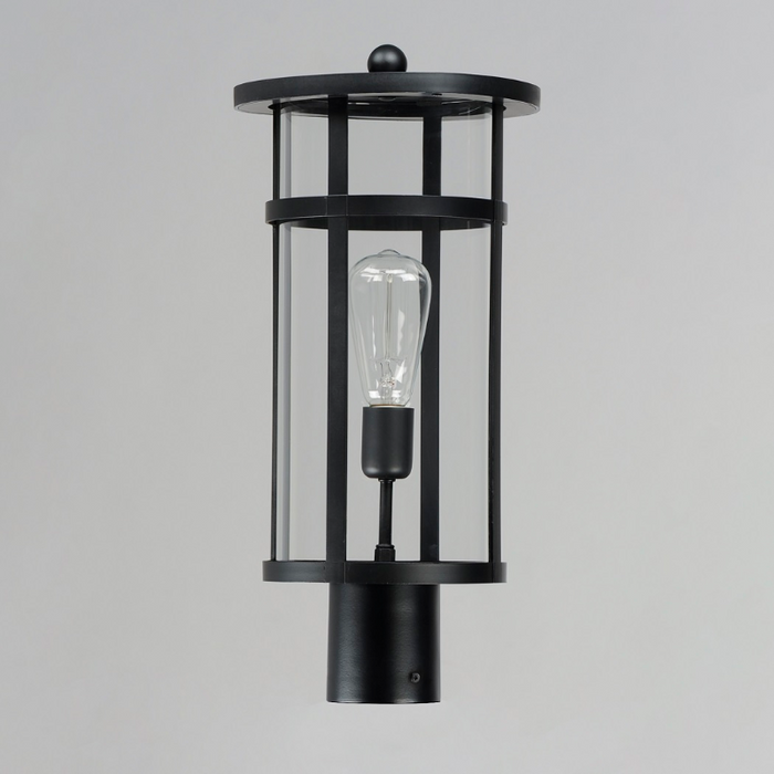 Maxim 40620 Clyde Vivex 1-lt 19" Tall Outdoor Post Lantern
