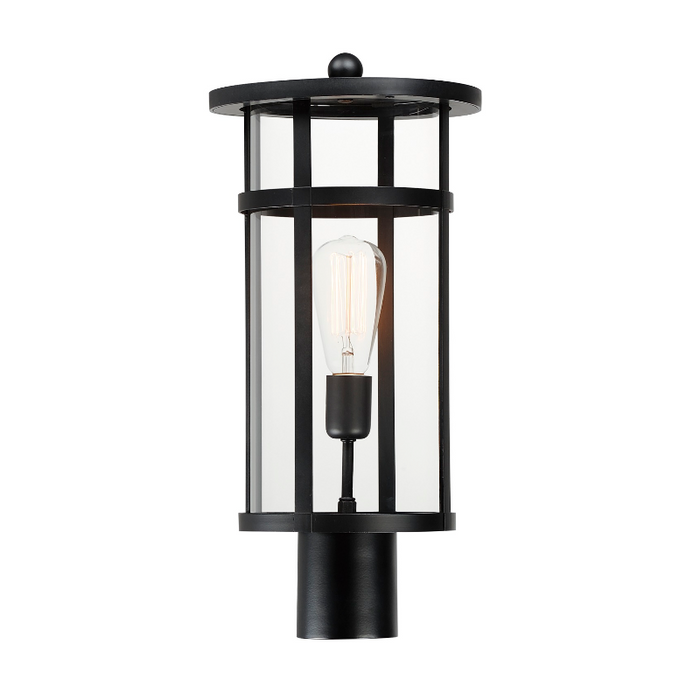 Maxim 40620 Clyde Vivex 1-lt 19" Tall Outdoor Post Lantern