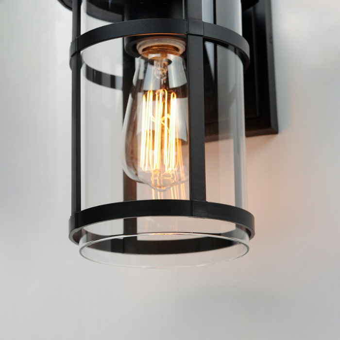 Maxim 40622 Clyde Vivex 1-lt 11" Tall Outdoor Wall Sconce