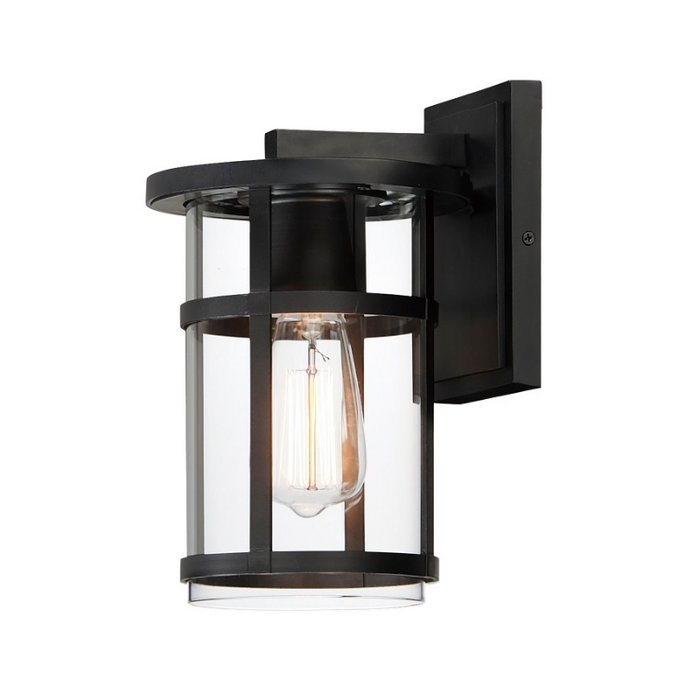 Maxim 40622 Clyde Vivex 1-lt 11" Tall Outdoor Wall Sconce