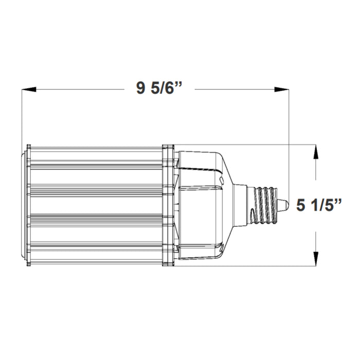Westgate CL-EHL 75W LED Corn Bulb, E39 Base, 5000K