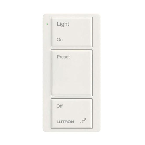 MRF2-3BRL-L Pico 3-Button Wireless Control with Raise/Lower - White