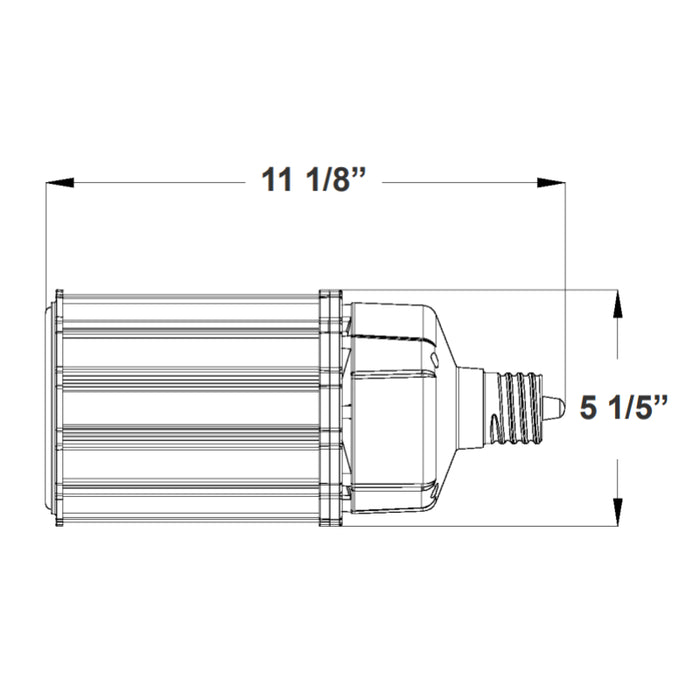 Westgate CL-EHL 120W LED Corn Bulb, E39 Base, 3000K