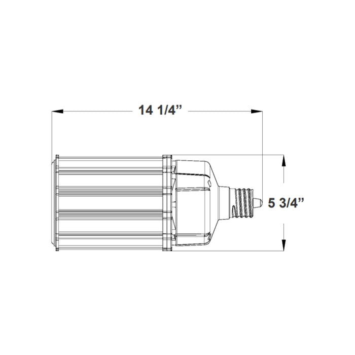 Westgate CL-EHL 200W LED Corn Bulb, E39 Base, 5000K, External Driver