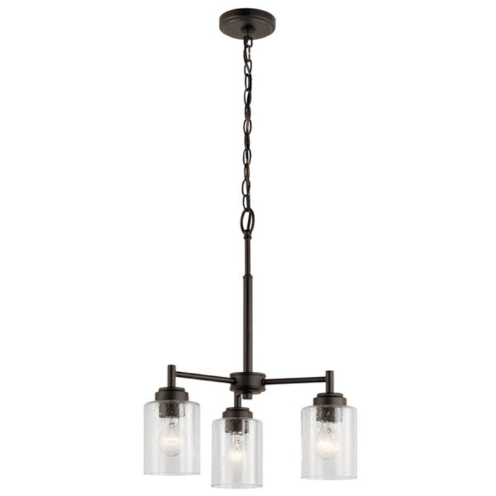 Kichler 44029 Winslow 3-lt 18" Mini Chandelier