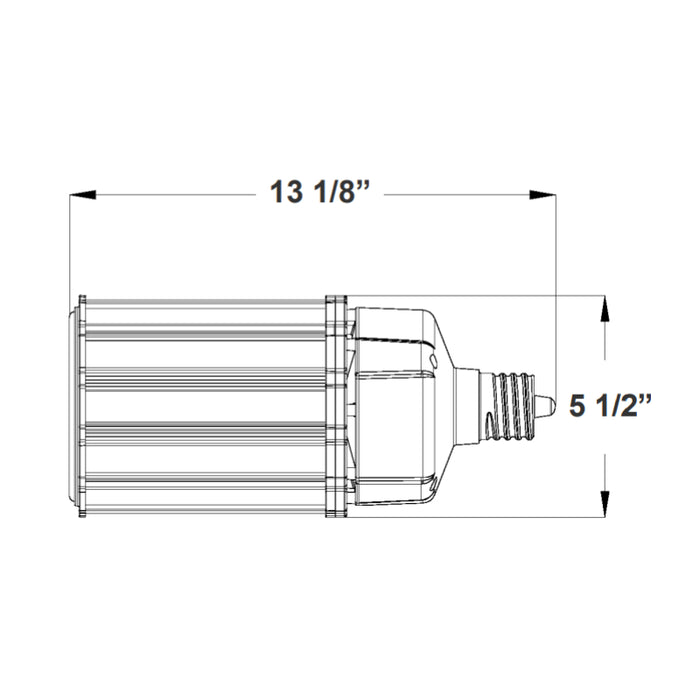 Westgate CL-EHL 240W LED Corn Bulb, E39 Base, 5000K