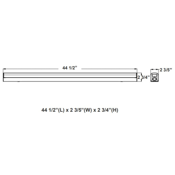 Westgate LSS 4FT 29W/34W/39W/46W LED Strip Light, Multi-CCT