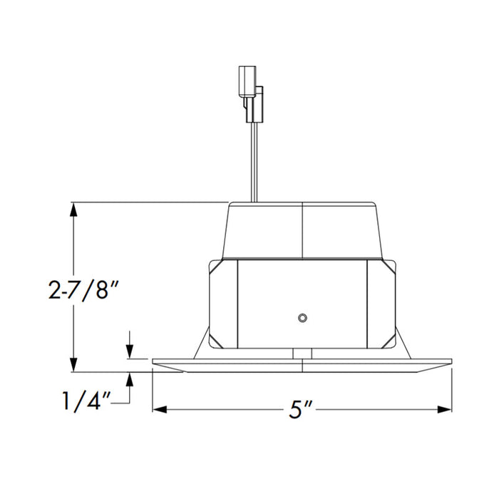 Juno Contractor Select 4RLD G4 Series 4" LED Retrofit Trim Modules, 600 Lumens