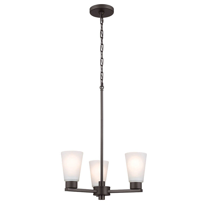 Kichler 52435 Stamos 3-lt 18" Chandelier
