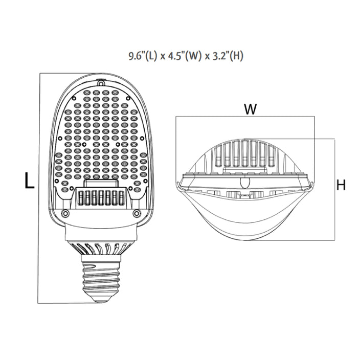 Westgate CL-FLT 54W LED Flat HID Retrofit Lamps
