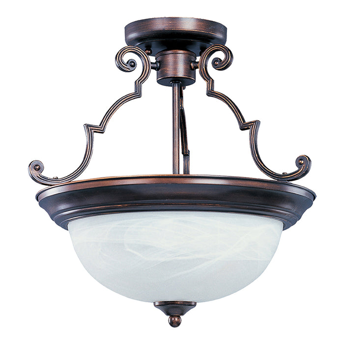 Maxim 5844 Essentials 3-lt 17" Semi-Flush Mount