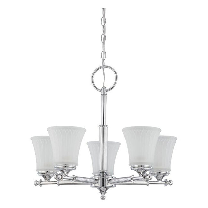 Nuvo 60-4265 Teller 5-lt 22" Chandelier
