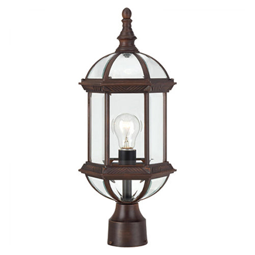 Nuvo Boxwood 1-lt 19" Tall Outdoor Post Lantern