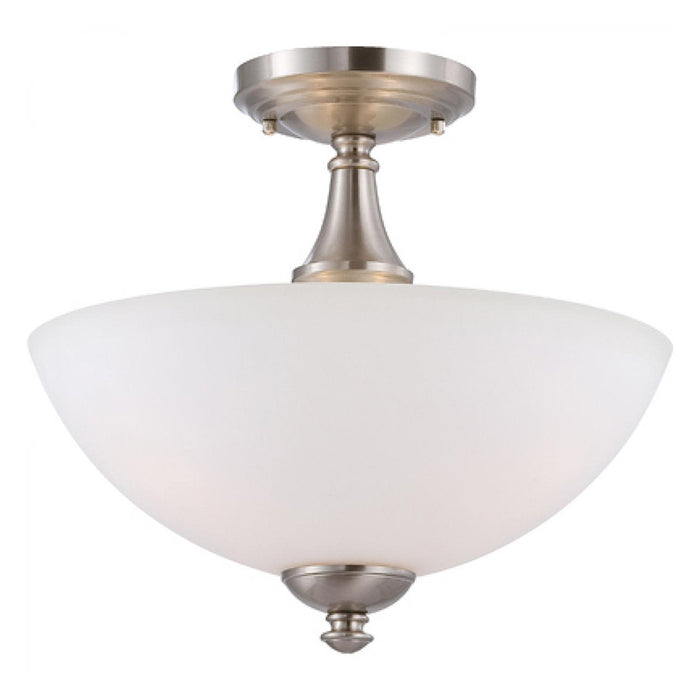Nuvo Patton 3-lt 13" Semi Flush