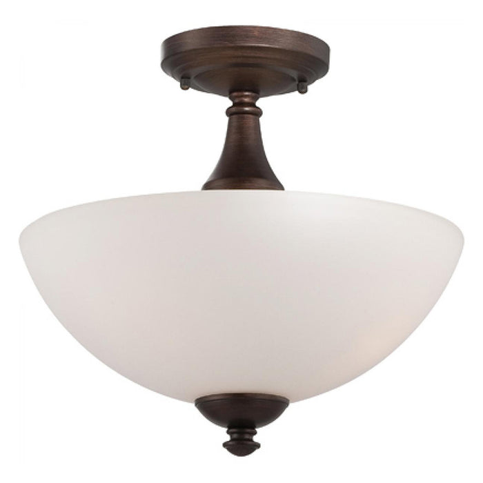 Nuvo Patton 3-lt 13" Semi Flush