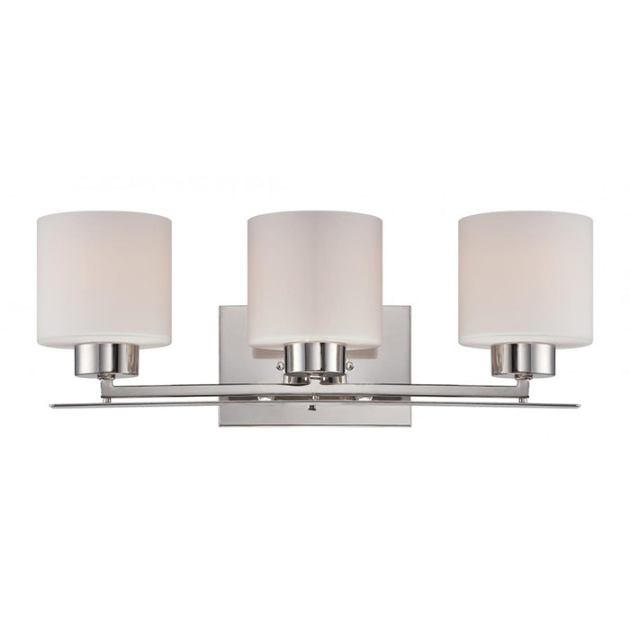Nuvo Parallel 3-lt 21" Vanity Light